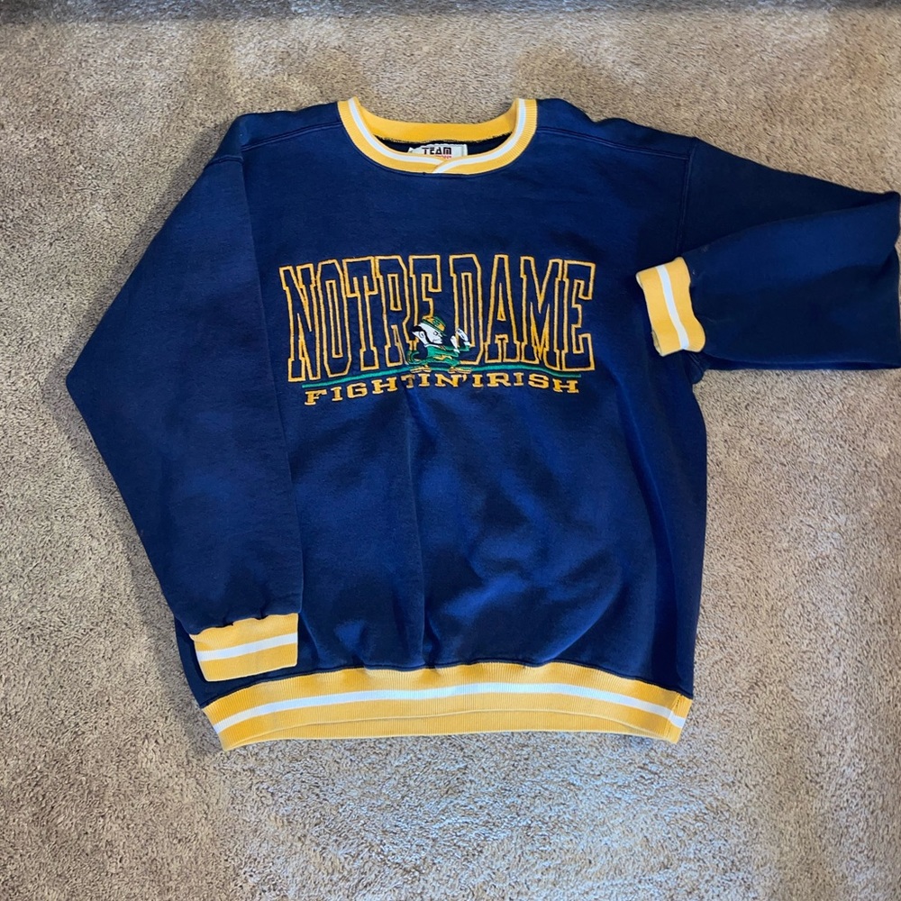 Vintage Notre Dame crew neck
